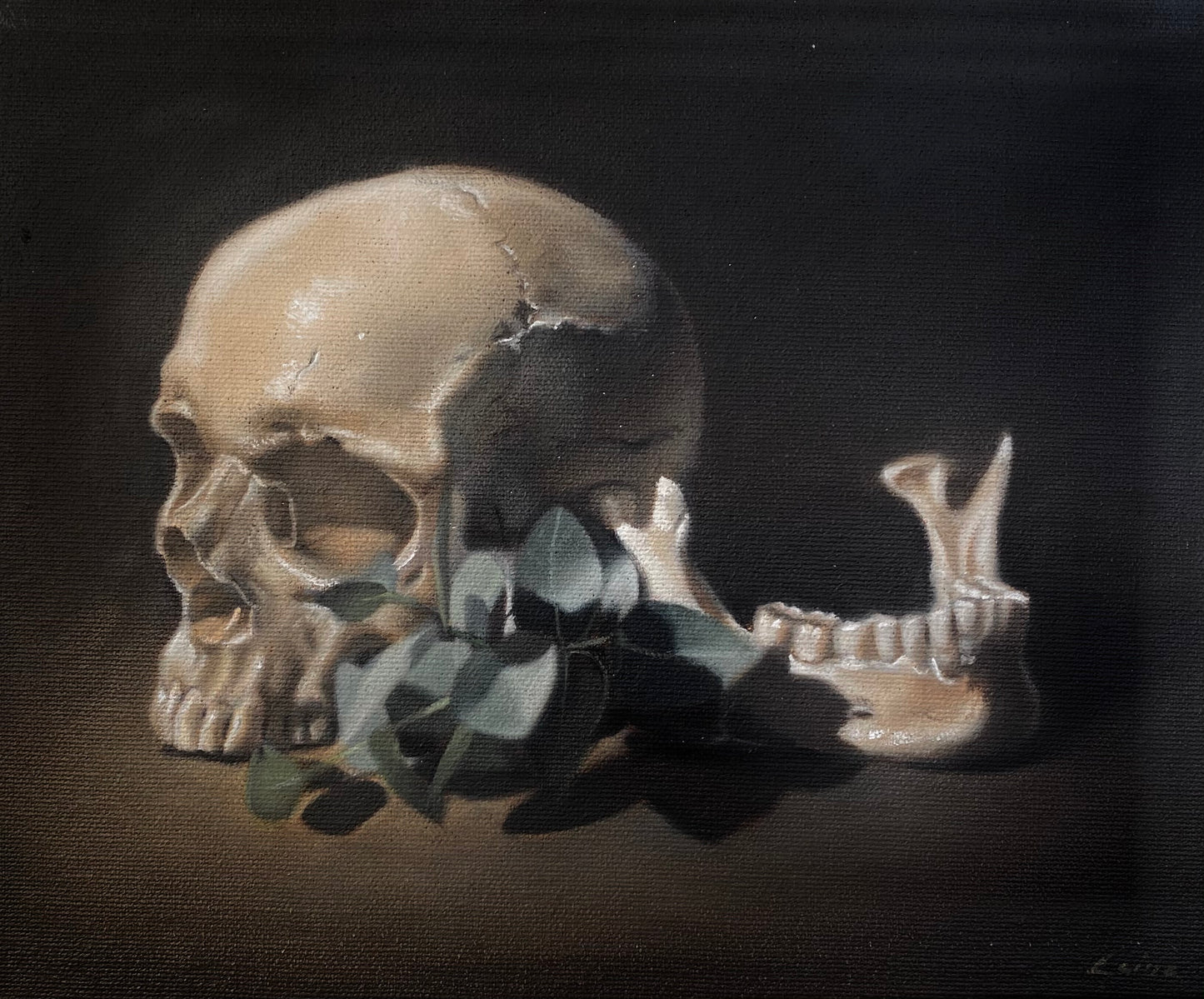 Skull dark SOLD