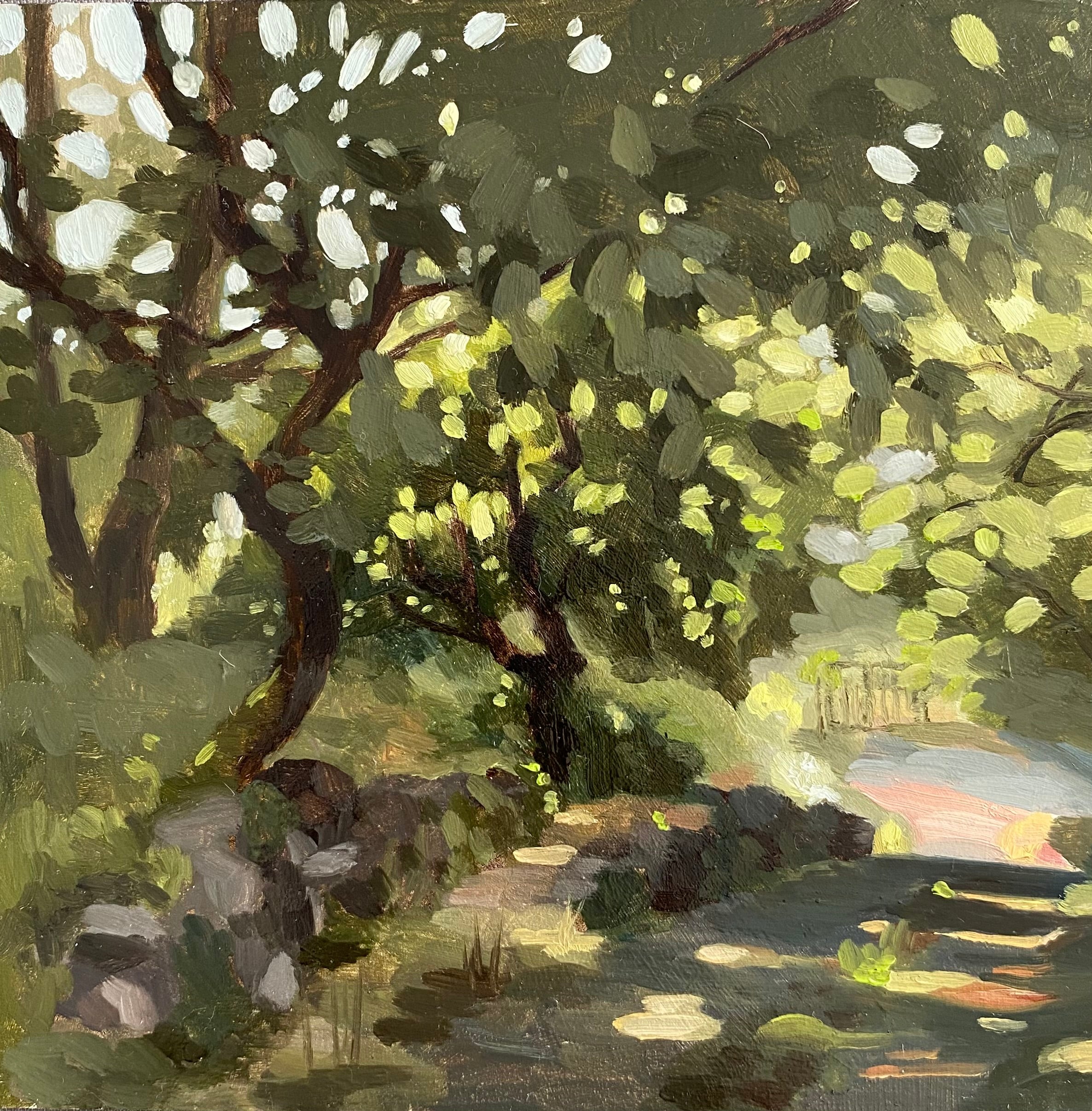 癒しの水彩画1139 morning light Morning light – Nina Laine Art